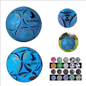 Fluorescent Football Glow In The Dark Size 5 Soccer Ball